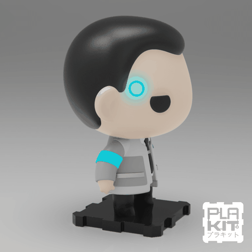 🧸 Detroit Become Human CONNOR・Free STL File for 3D printing・Cults